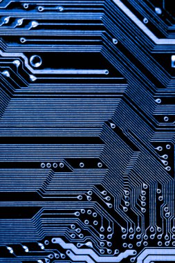 Özet olarak, anakart elektronik arkaplanı kapat. (mantık kartı, Cpu ana kartı, devre, sistem kartı, mobo)