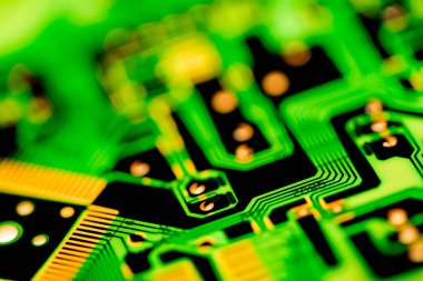 Özet olarak, anakart elektronik arkaplanı kapat. (mantık kartı, Cpu ana kartı, devre, sistem kartı, mobo)
