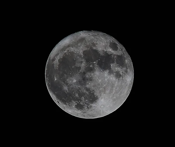 Ein Schöner Mond Der Nacht Stockbild