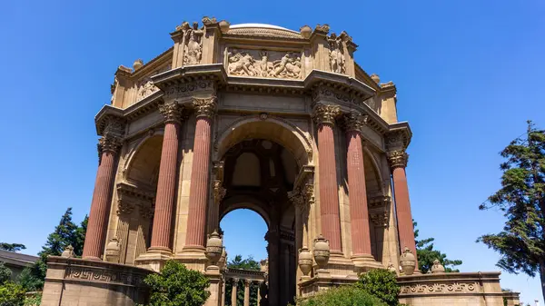 San Francisco Usa Agosto 2019 Cupola Nel Palazzo Delle Belle — Foto Stock