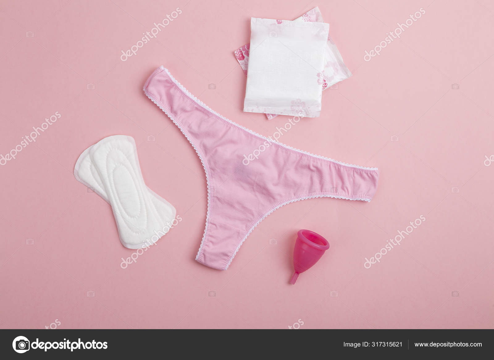 sanitary pads and tampons