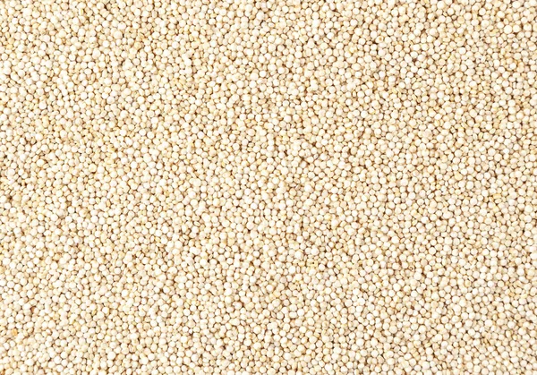 Les Graines Quinoa Biologiques Rapprochent Texture Fond Quinoa Vue Dessus — Photo
