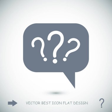 Soru işareti simgesi