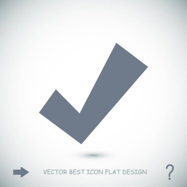 simgeler onaylamak, vektör