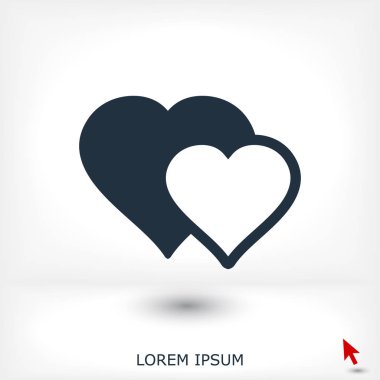 kalp simgesi, vektör