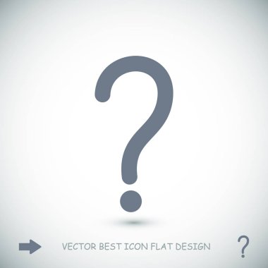 Soru işareti simgesi