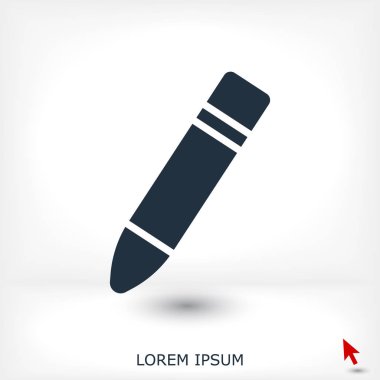 kalem simgesi, vektör