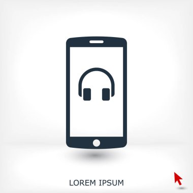 Mobil akıllı telefon simgesi