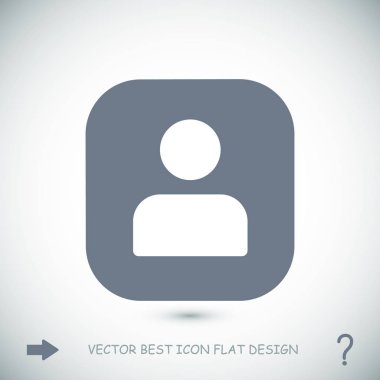 Kullanıcı simge vektör