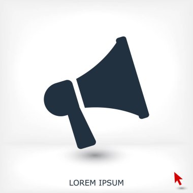 Hoparlör simgesi vektör