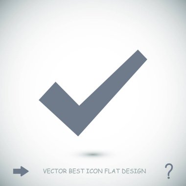 simgeler onaylamak, vektör