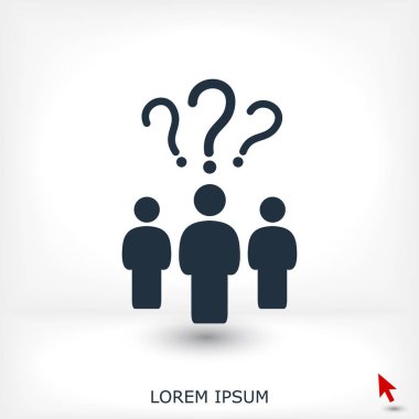 Soru işareti simgesi