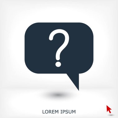 Soru işareti simgesi