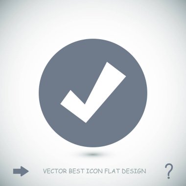 Simge onaylamak, vektör