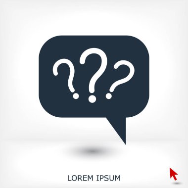 Soru işareti simgesi