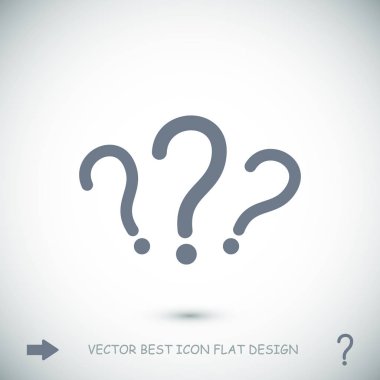 Soru işareti simgesi