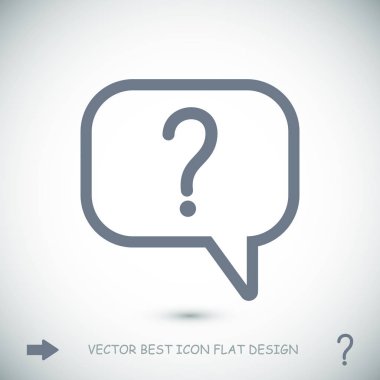 Soru işareti simgesi