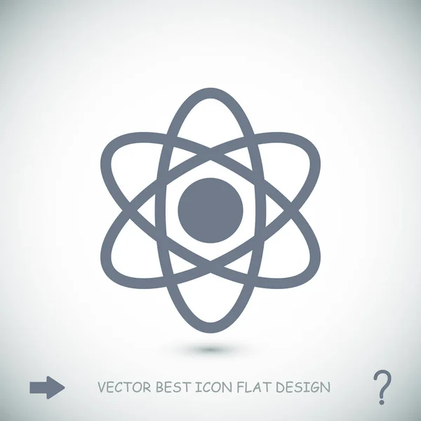 Icône modèle abstrait de science physique — Image vectorielle