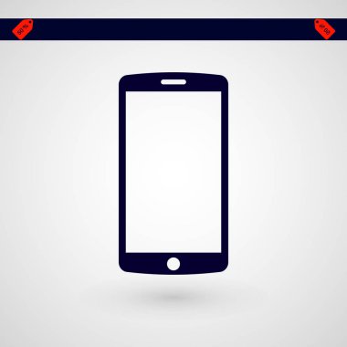 Mobil akıllı telefon simgesi