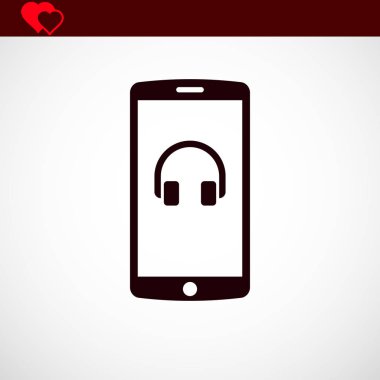 Mobil akıllı telefon simgesi