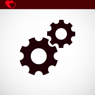 Gears'ı simgesi, vektör