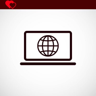 Dizüstü bilgisayar kutsal kişilerin resmi, vektör