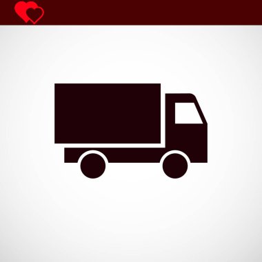 Kamyon kutsal kişilerin resmi, vektör