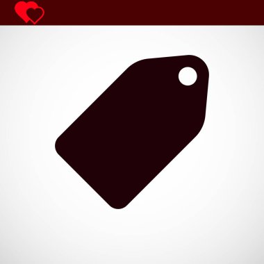 bir ses etiketi simgesi, vektör