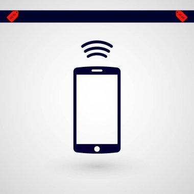 Mobil akıllı telefon simgesi