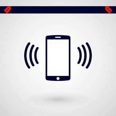 Mobil akıllı telefon simgesi