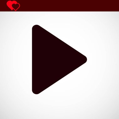 düğme web simgesi oynamak