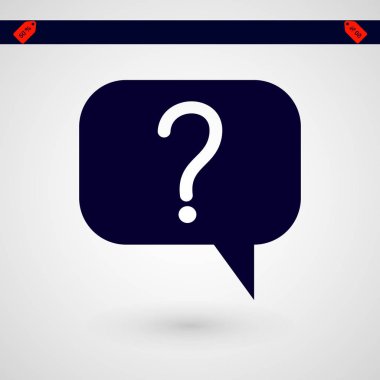 Soru işareti simgesi