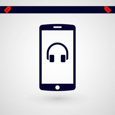 Mobil akıllı telefon simgesi