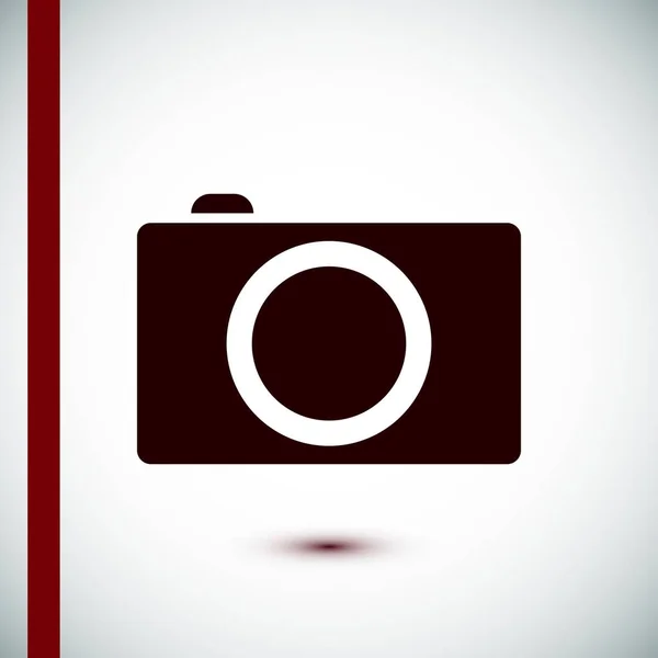 Icono de cámara fotográfica — Vector de stock