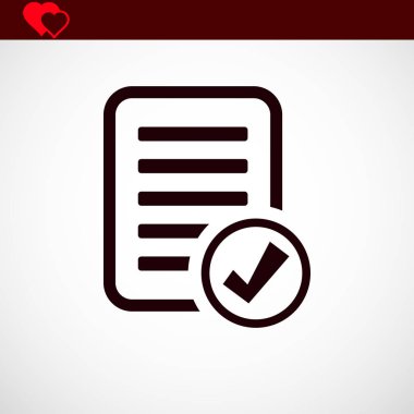 Denetim listesi kutsal kişilerin resmi, vektör