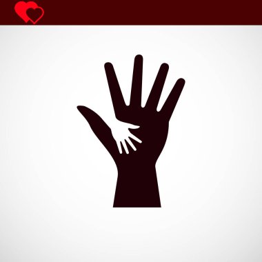 Bakım el simgesi