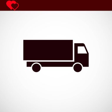 Kamyon kutsal kişilerin resmi, vektör