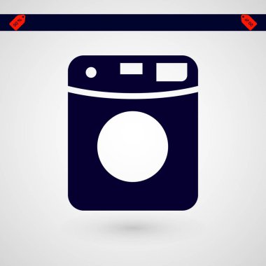 Makine çamaşır simgesi
