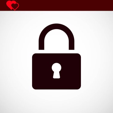 Vektör simgesini kilitle