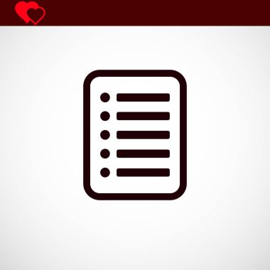 Denetim listesi kutsal kişilerin resmi, vektör