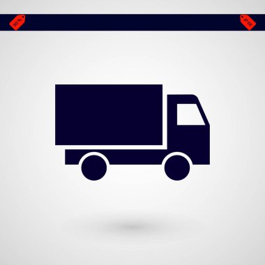 Kamyon kutsal kişilerin resmi, vektör