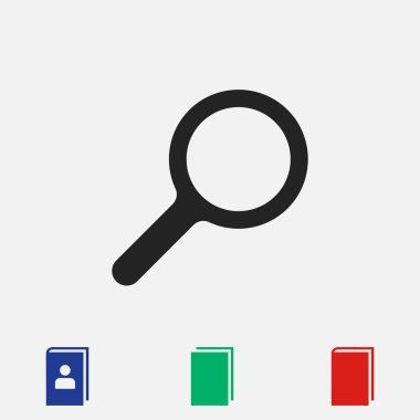 Arama simgesi, vektör