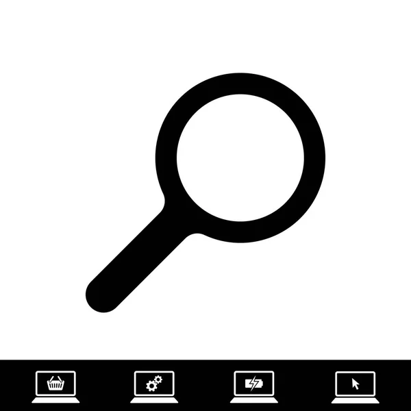 検索アイコン、ベクトル — ストックベクタ
