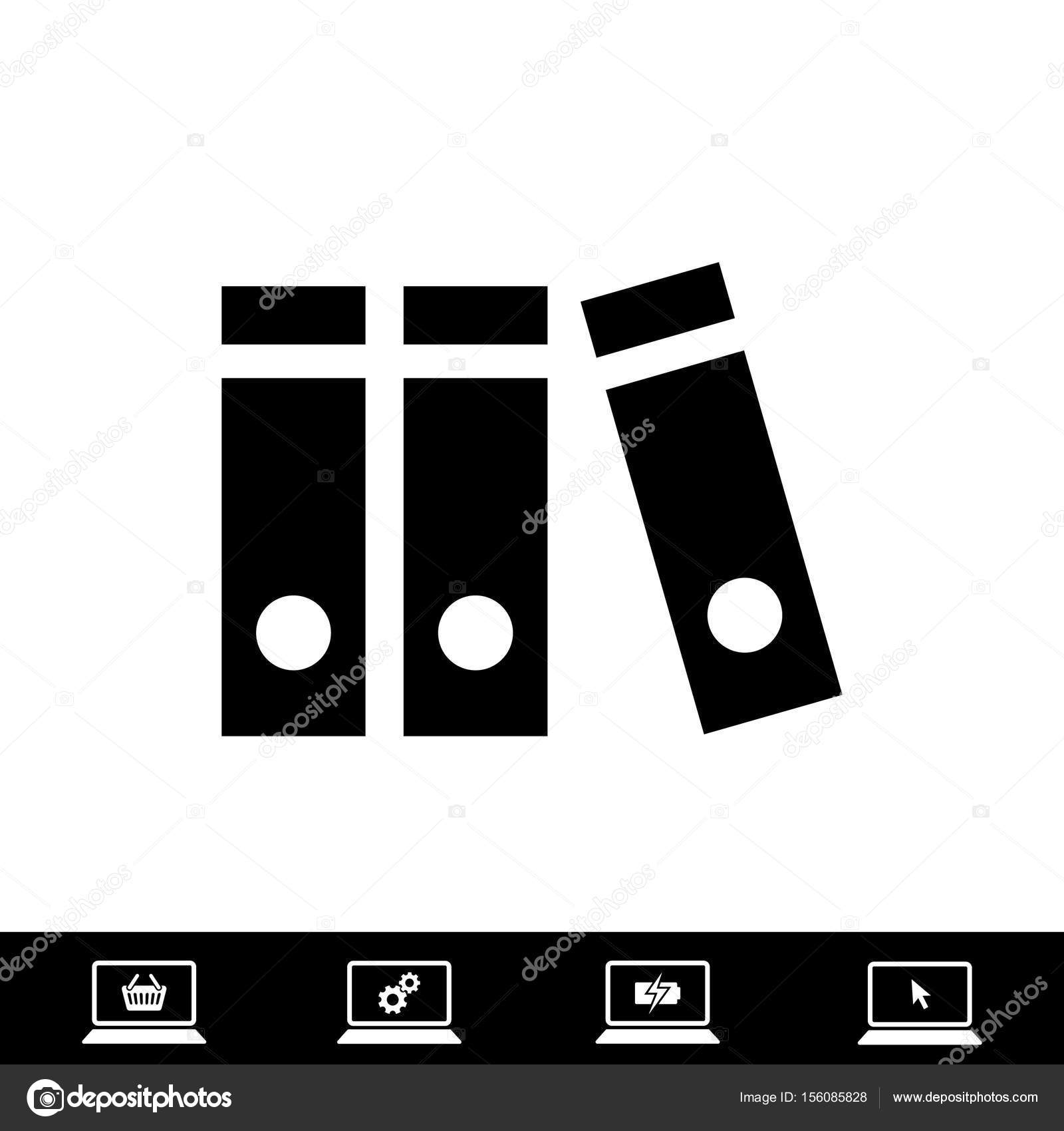 本ライブラリのアイコン ストックベクター C Flat Icon