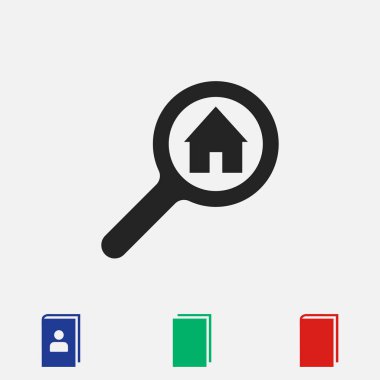 Arama simgesi, vektör