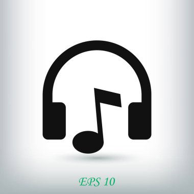 kulaklık kutsal kişilerin resmi, vektör