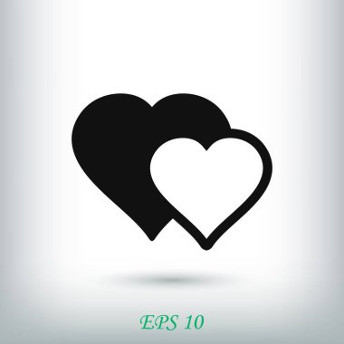 kalp simgesi, vektör