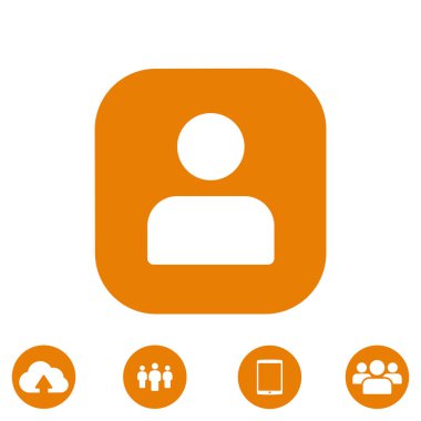 Kullanıcı simge vektör