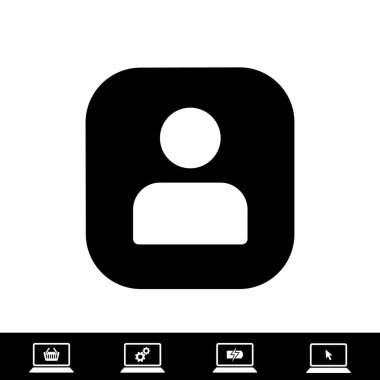 Kullanıcı simge vektör