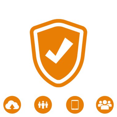 kalkan kutsal kişilerin resmi, vektör